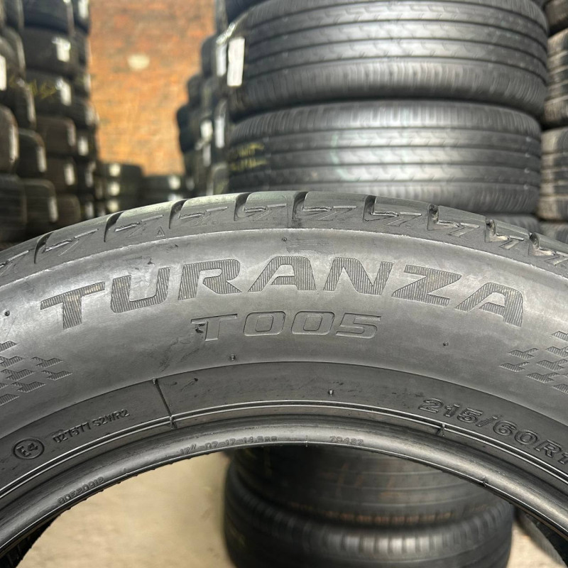 215/60 R17 BRIDGESTONE TURANZA T005 6mm