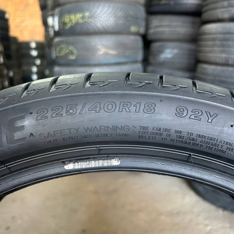 225/40 R18 BRIDGESTONE TURANZA T005 RUN FLAT 5mm