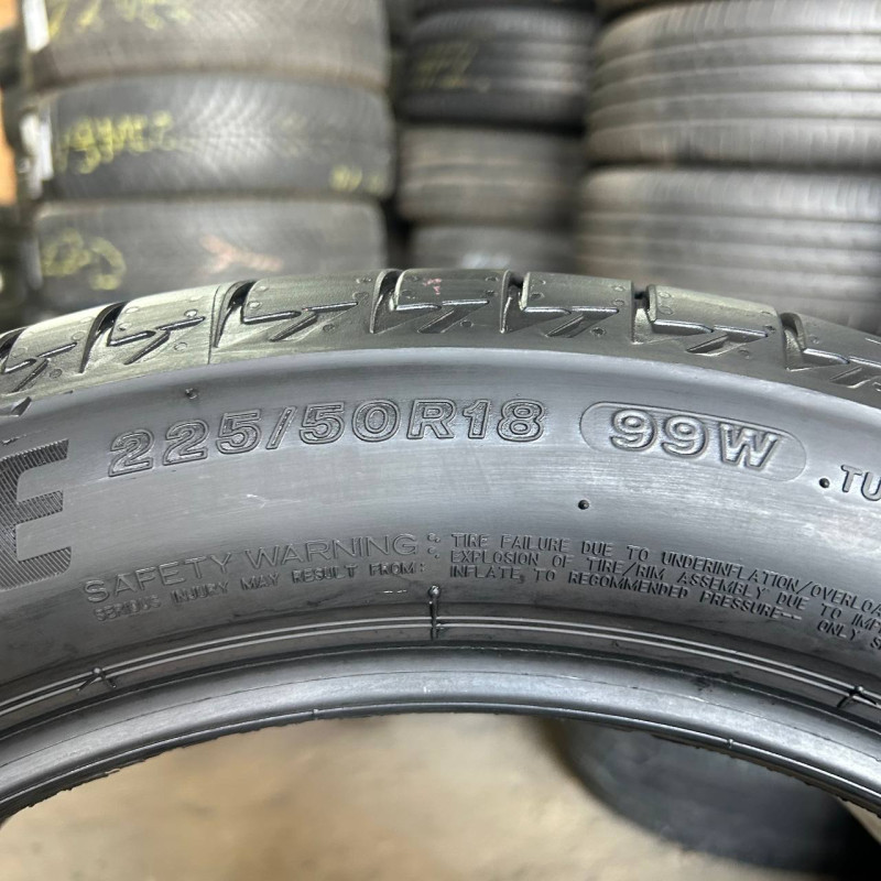 225/50 R18 BRIDGESTONE TURANZA T005 RUN FLAT 5mm