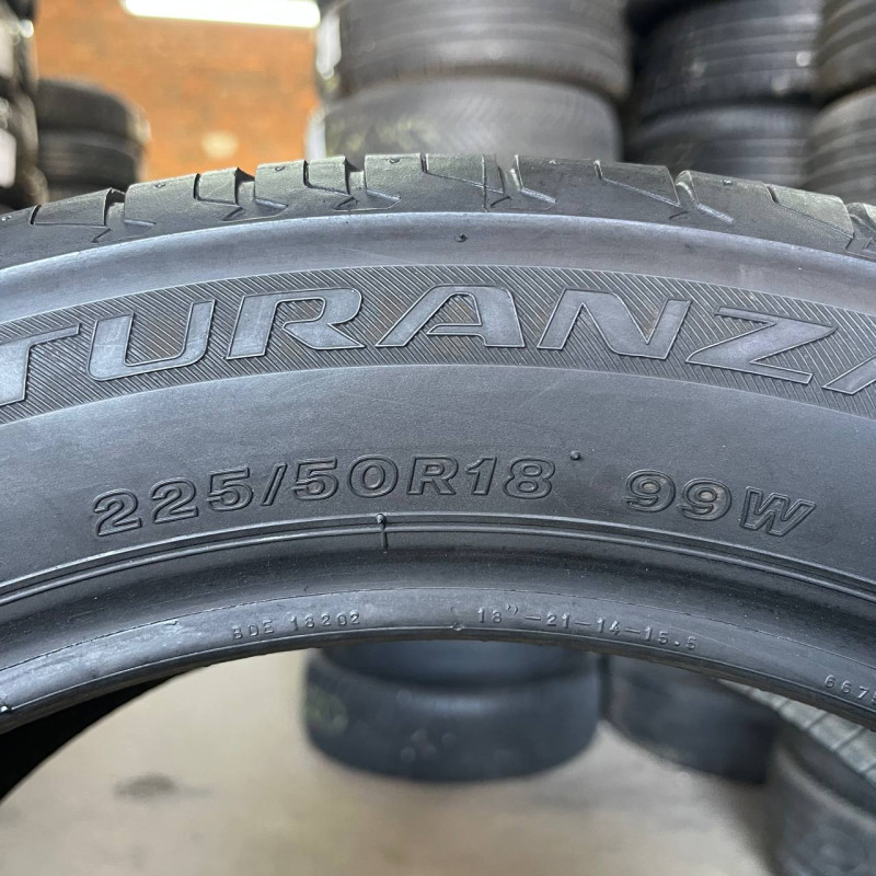 225/50 R18 BRIDGESTONE TURANZA T001 5mm