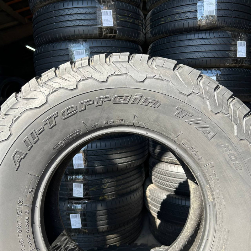 315/70 R17 BFGOODRICH ALL-TERRAIN T/A KO2 6mm