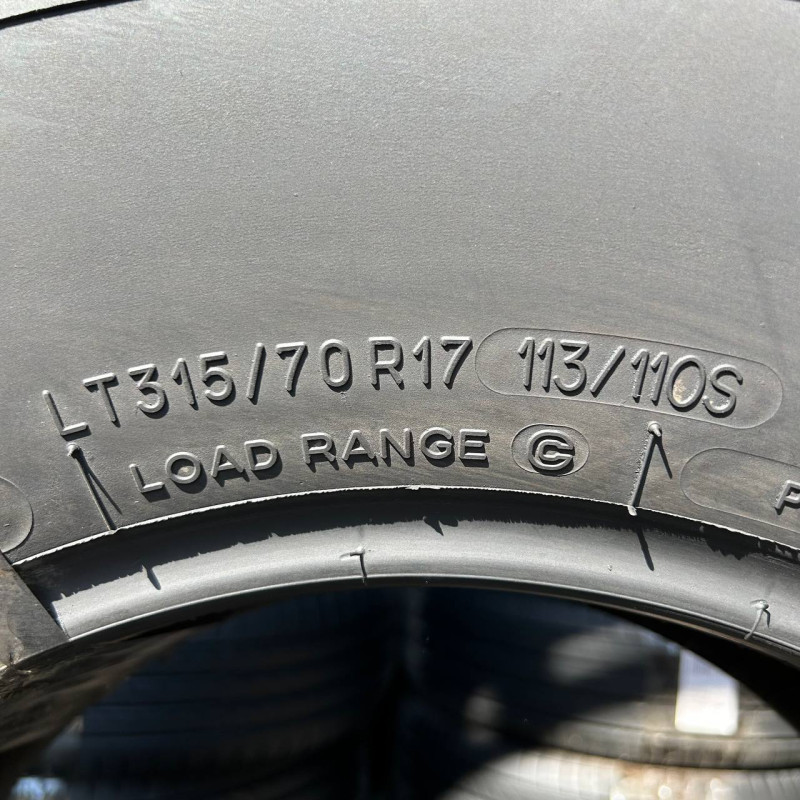 315/70 R17 BFGOODRICH ALL-TERRAIN T/A KO2 6mm
