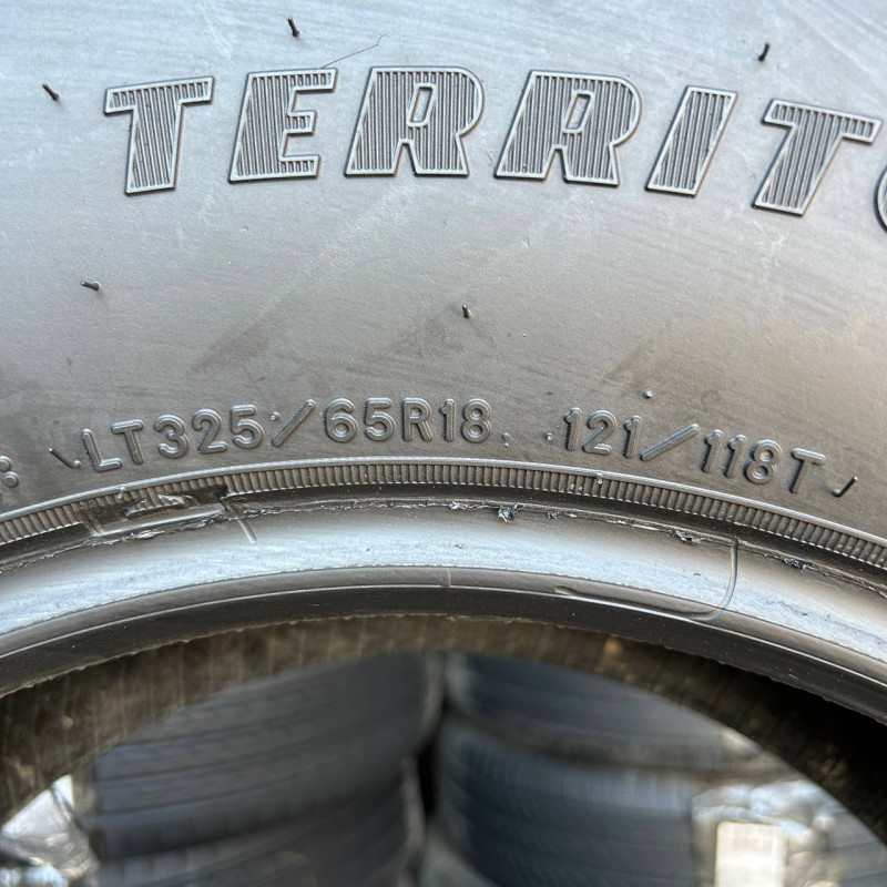 325/65 R18 GOODYEAR WRANGLER TERRITORY AT 7mm