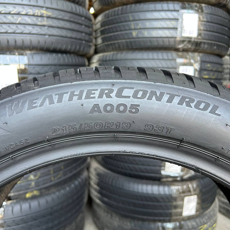 215/50 R19 BRIDGESTONE WEATHERCONTROL A005 B-SEAL 6mm