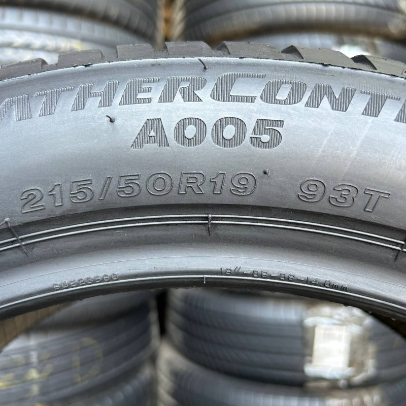 215/50 R19 BRIDGESTONE WEATHERCONTROL A005 B-SEAL 6mm