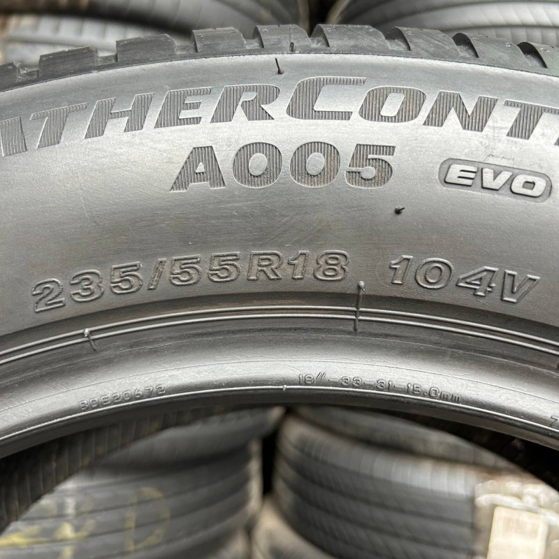 235/55 R18 BRIDGESTONE WEATHERCONTROL A005 EVO 5mm