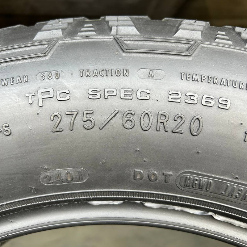275/60 R20 GOODYEAR WRANGLER TRAILRUNNER AT 4mm