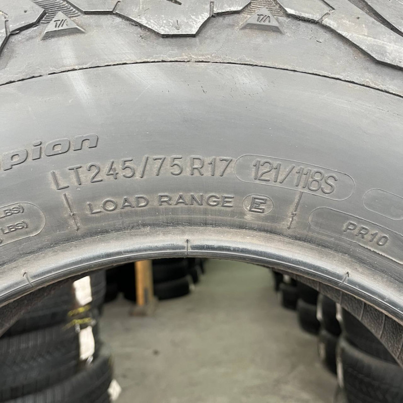245/75 R17 BFGOODRICH ALL-TERRAIN T/A KO2 8mm