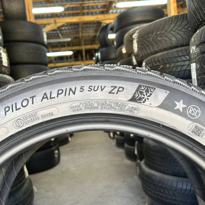 275/45 R20 MICHELIN PILOT ALPIN 5 SUV RUN FLAT 5mm