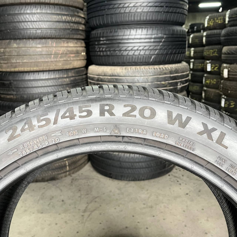245/45 R20 CONTINENTAL ALLSEASONCONTACT 7mm