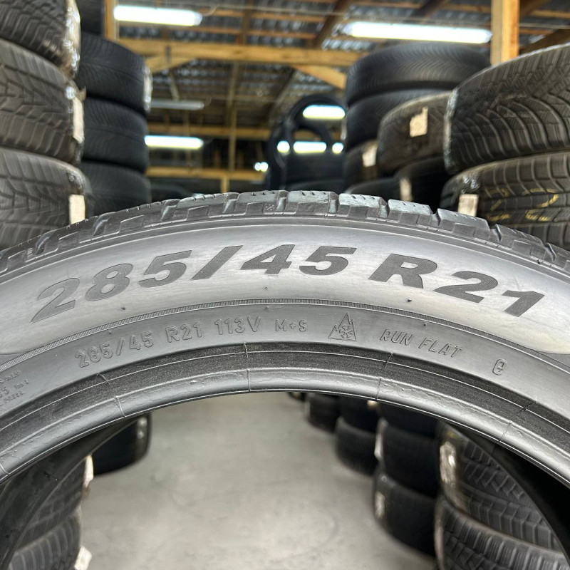 285/45 R21 PIRELLI SCORPION WINTER RUN FLAT 6mm