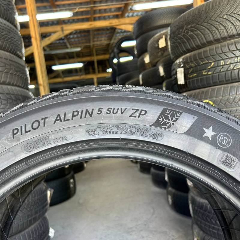 275/45 R20 MICHELIN PILOT ALPIN 5 SUV RUN FLAT 6mm