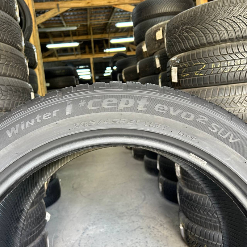 285/45 R21 HANKOOK WINTER I CEPT EVO2 SUV W320A 4mm