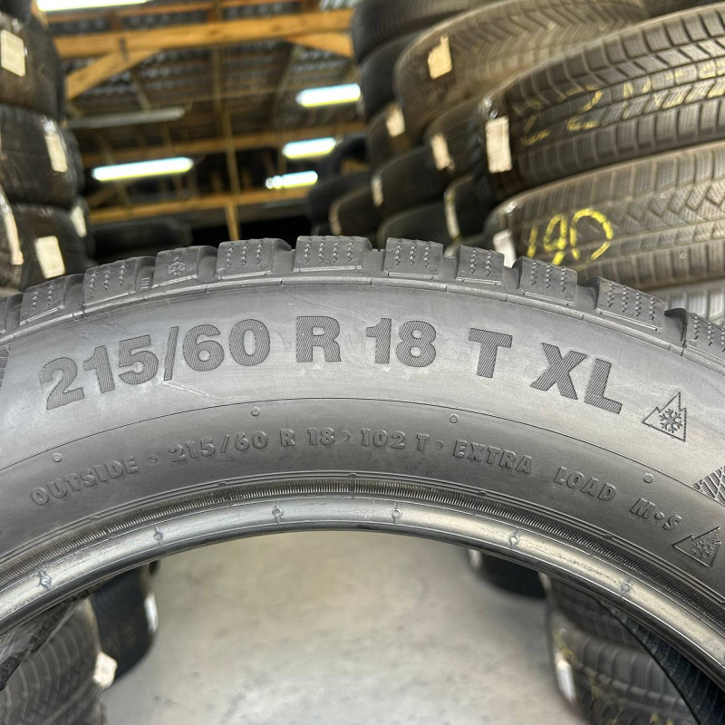 215/60 R18 CONTINENTAL WINTERCONTACT TS850P SUV RUN FLAT 6mm
