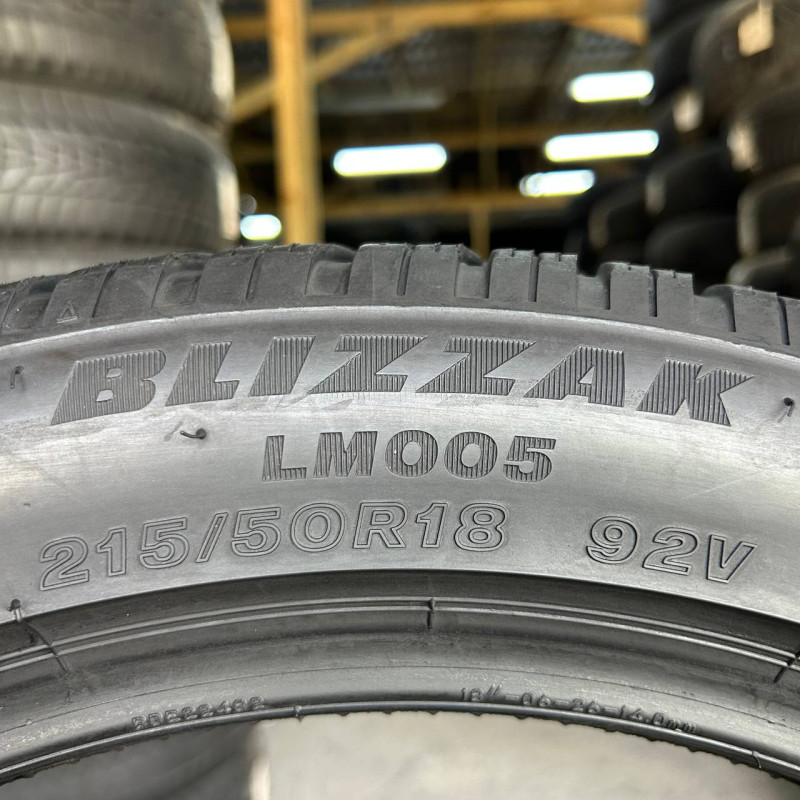 215/50 R18 BRIDGESTONE BLIZZAK LM005 5mm