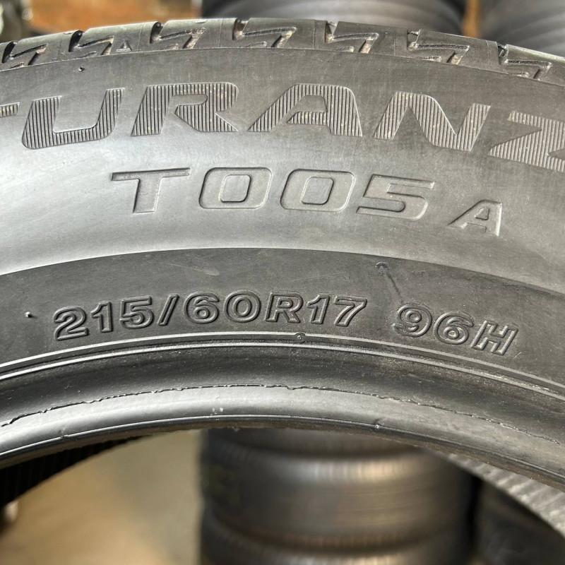 215/60 R17 BRIDGESTONE TURANZA T005 A 7mm