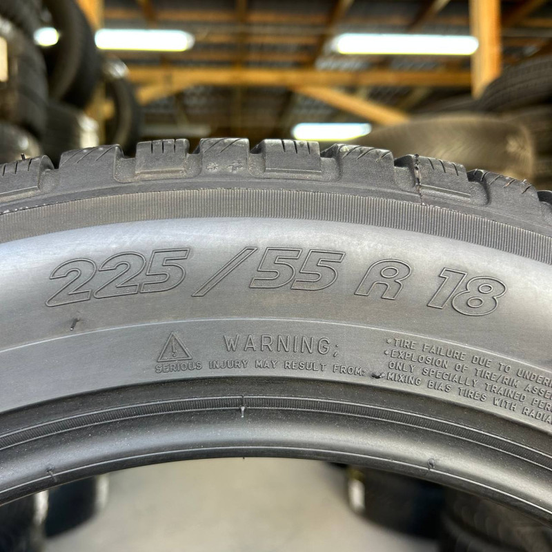 225/55 R18 MICHELIN PILOT ALPIN PA4 4mm