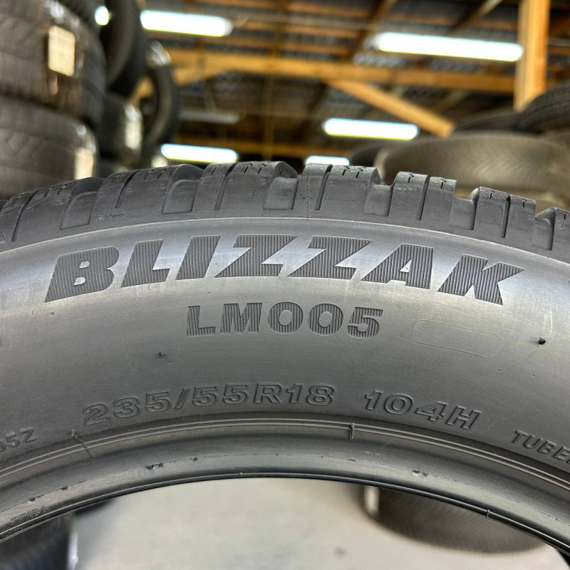 235/55 R18 BRIDGESTONE BLIZZAK LM005 5mm