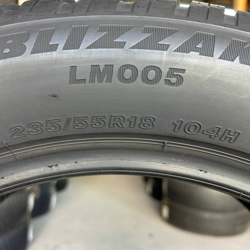 235/55 R18 BRIDGESTONE BLIZZAK LM005 5mm