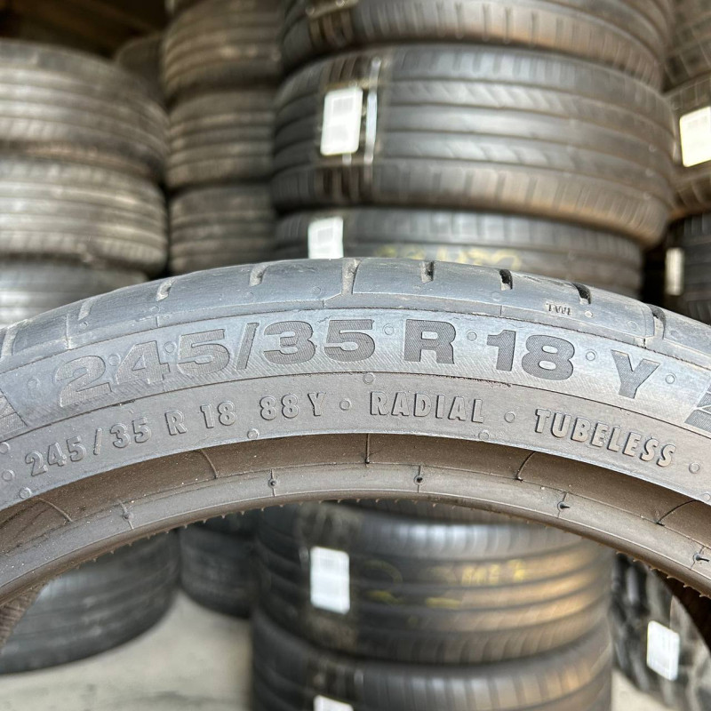245/35 R18 CONTINENTAL CONTISPORTCONTACT 5 RUN FLAT 5mm