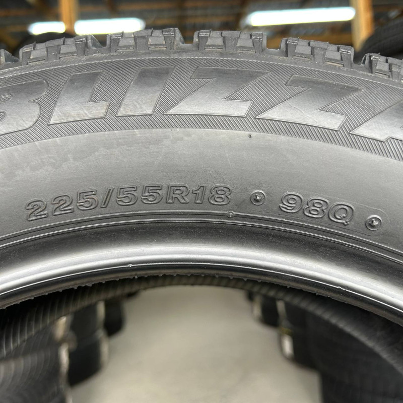 225/55 R18 BRIDGESTONE BLIZZAK VRX 7mm
