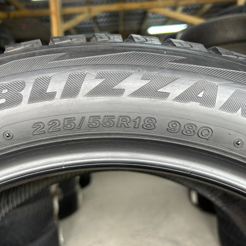 225/55 R18 BRIDGESTONE BLIZZAK DM-V2 9mm