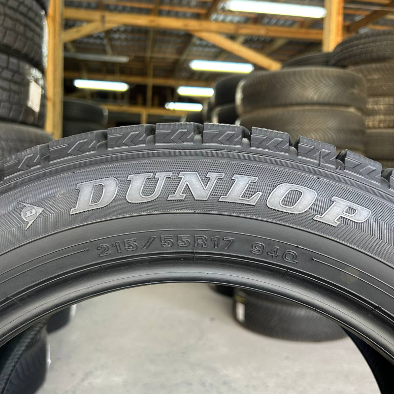 215/55 R17 DUNLOP WINTER MAXX WM02 8mm