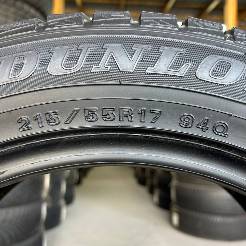 215/55 R17 DUNLOP WINTER MAXX WM01 7mm