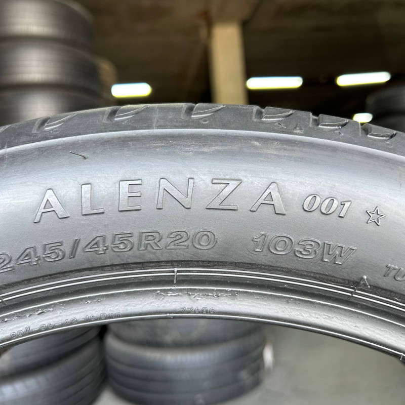 245/45 R20 BRIDGESTONE ALENZA 001 RUN FLAT 5mm