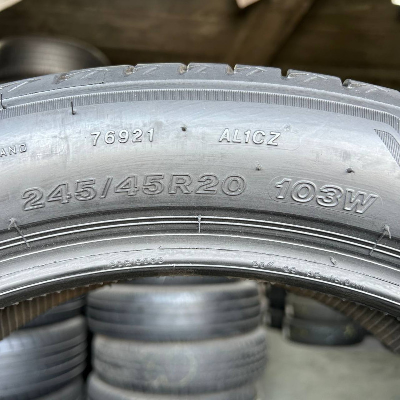 245/45 R20 BRIDGESTONE ALENZA 001 RUN FLAT 6mm