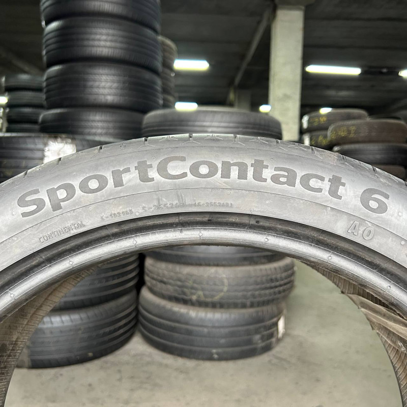255/40 R20 CONTINENTAL SPORTCONTACT 6 CONTISILENT 4mm