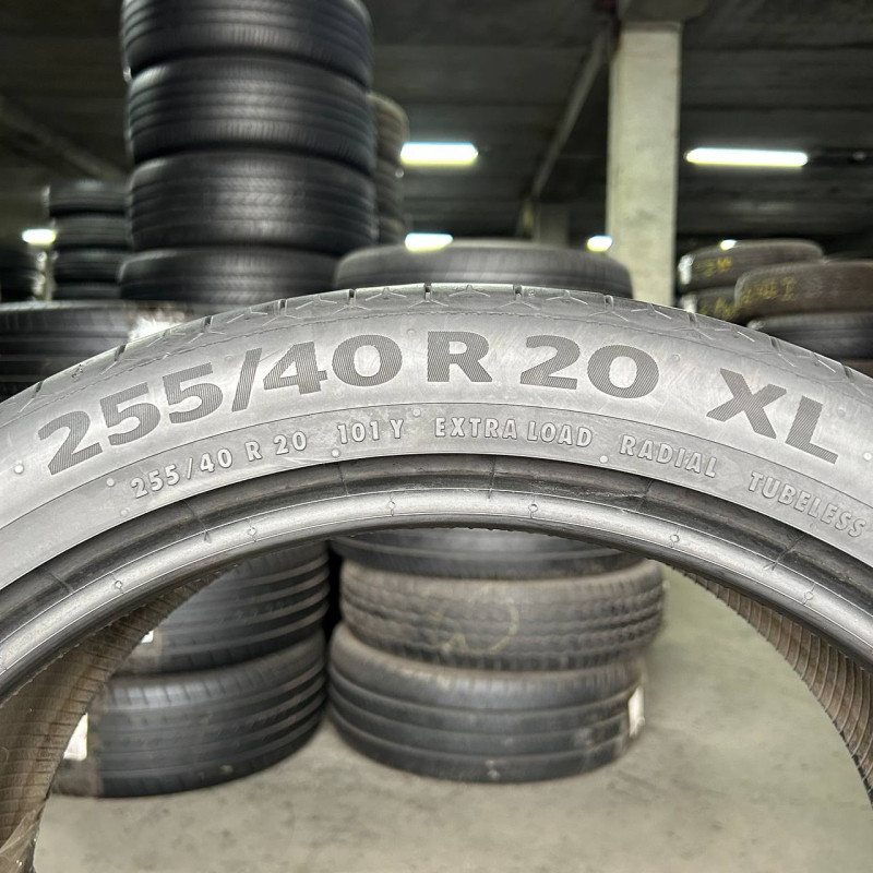 255/40 R20 CONTINENTAL SPORTCONTACT 6 CONTISILENT 4mm