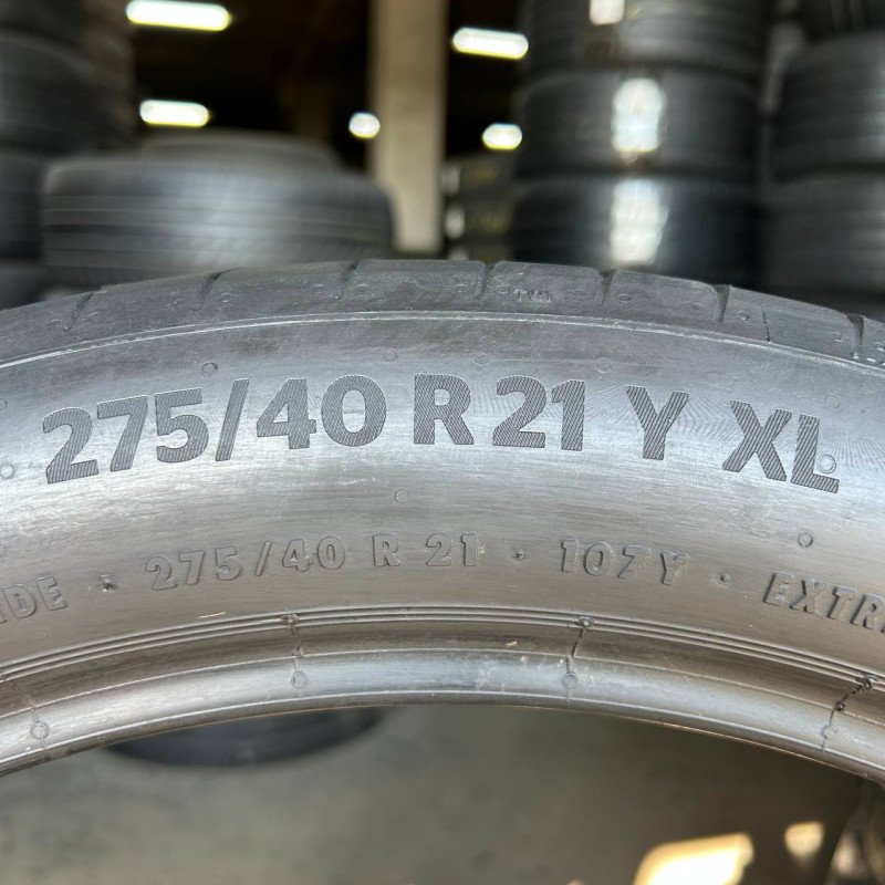 275/40 R21 CONTINENTAL PREMIUMCONTACT 6 RUN FLAT 4mm