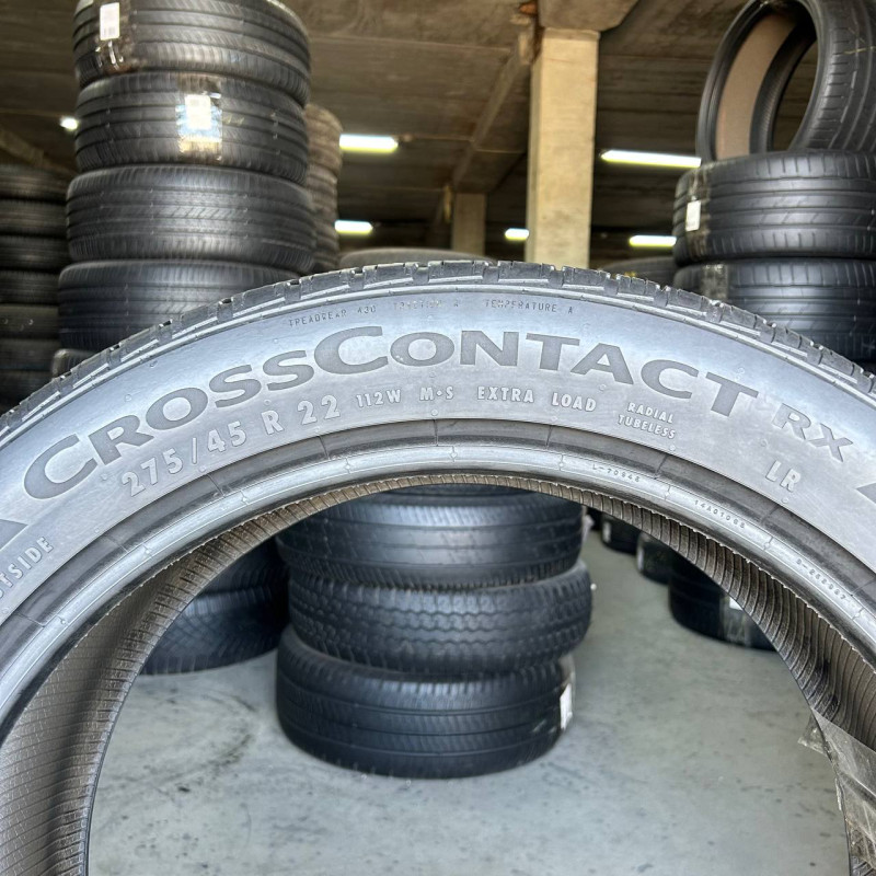 275/45 R22 CONTINENTAL CROSSCONTACT RX 5mm